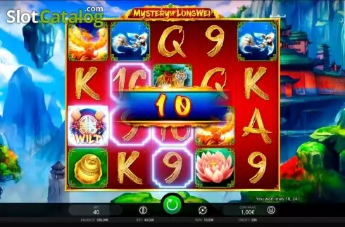 Скрин7. Mystery of LongWei слот