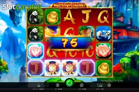 Скрин9. Mystery of LongWei слот
