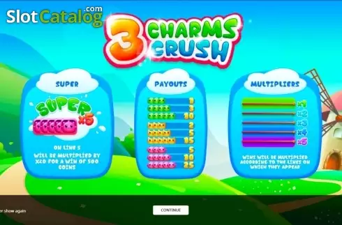Скрин2. 3 Charms Crush слот