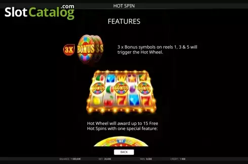Скрин3. Hot Spin (iSoftBet) слот
