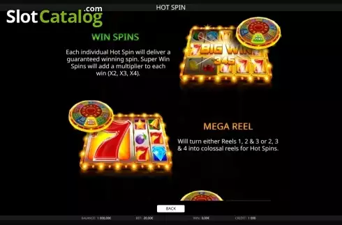Скрин6. Hot Spin (iSoftBet) слот