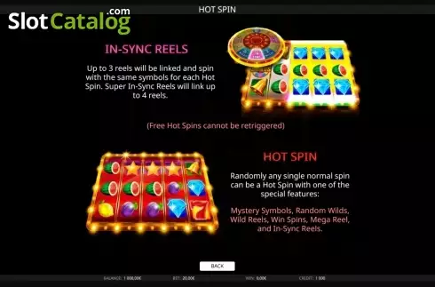 Скрин7. Hot Spin (iSoftBet) слот