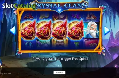 Скрин2. Crystal Clans слот