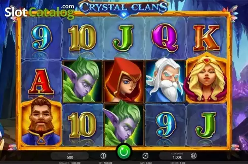 Скрин4. Crystal Clans слот