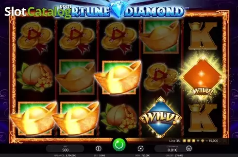 Скрин2. Fortune Diamond слот