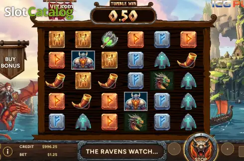 Скрин3. VIKING RUSH (ICGINDIA) слот