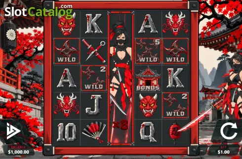 Скрин2. Kunoichi (ICIQ) слот