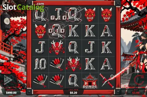 Скрин3. Kunoichi (ICIQ) слот