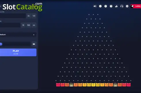 Скрин2. Gravity Plinko слот