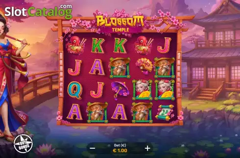 Скрин2. Blossom Temple слот