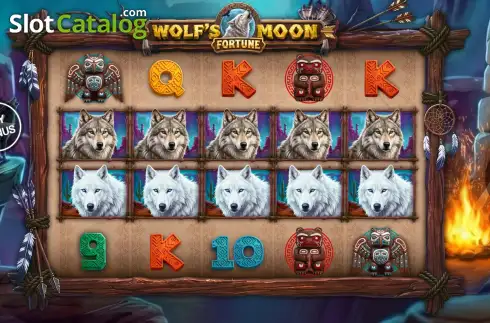 Скрин2. Wolf's Moon Fortune слот