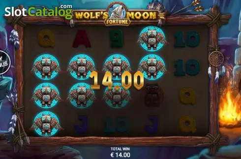 Скрин3. Wolf's Moon Fortune слот