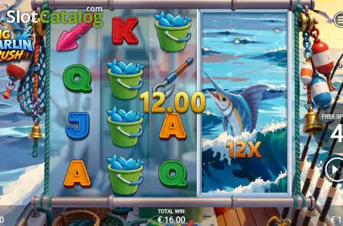 Скрин3. Big Marlin Rush слот