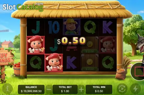 Скрин3. Tales of the Piggies слот