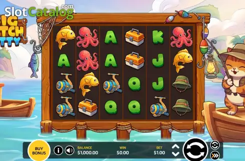 Скрин2. Big Catch Kitty слот