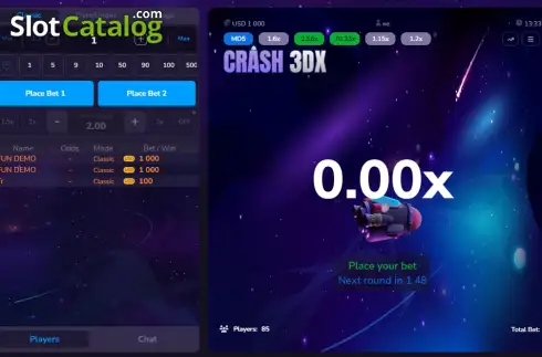 Скрин2. Crash 3DX слот