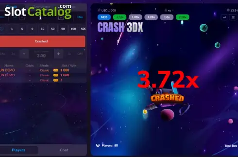 Скрин3. Crash 3DX слот