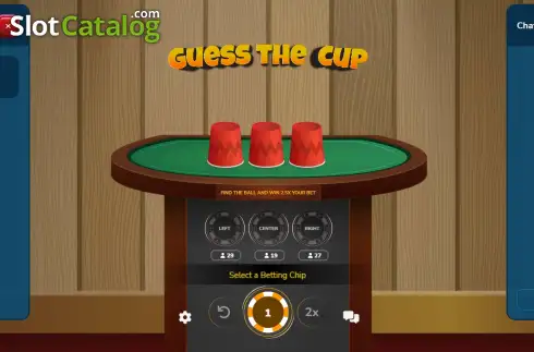 Скрин2. Guess the Cup слот