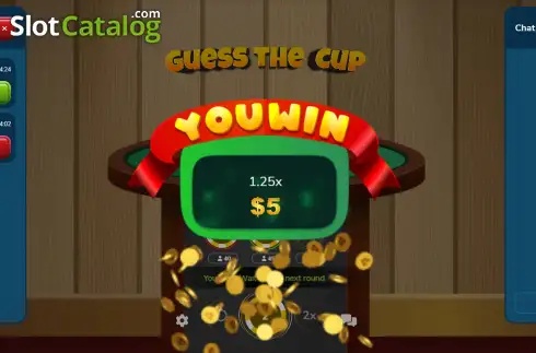Скрин3. Guess the Cup слот