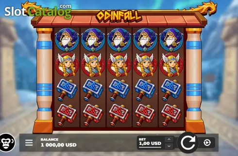 Скрин2. Odinfall слот