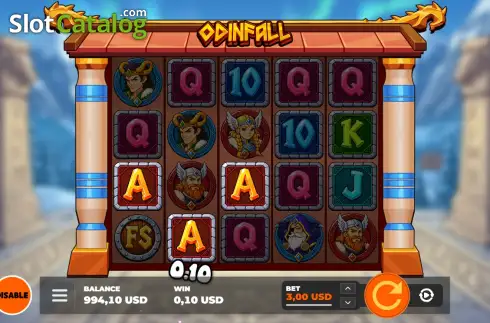 Скрин3. Odinfall слот
