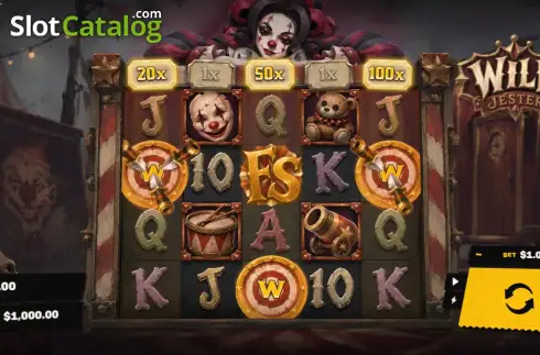 Скрин2. Wild Jester (Infinity Labs) слот