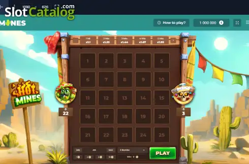 Скрин2. Hot Mines слот