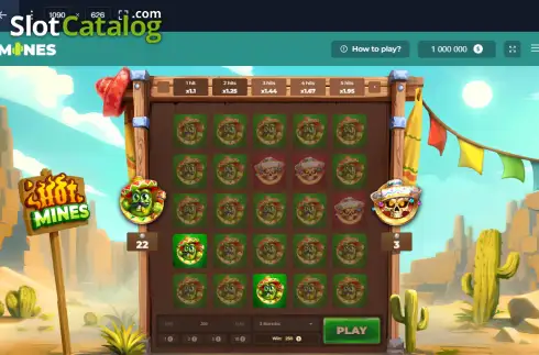 Скрин3. Hot Mines слот