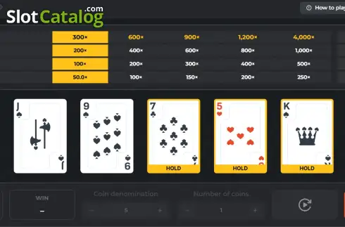 Скрин2. Joker Poker (InOut Games) слот