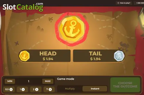 Скрин2. CoinFlip (InOut Games) слот