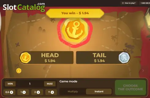 Скрин3. CoinFlip (InOut Games) слот