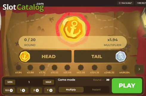 Скрин4. CoinFlip (InOut Games) слот