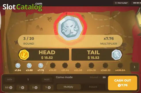 Скрин5. CoinFlip (InOut Games) слот