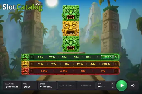 Скрин2. Aztec Totem (InOut Games) слот