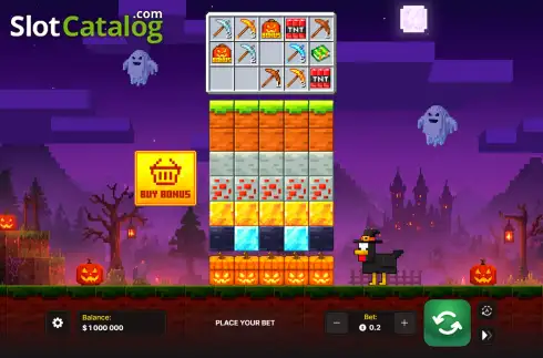 Скрин2. Mine Slot Halloween слот