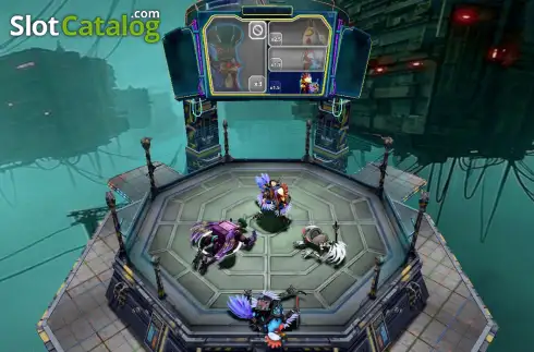 Скрин3. Mecha Fight Club слот