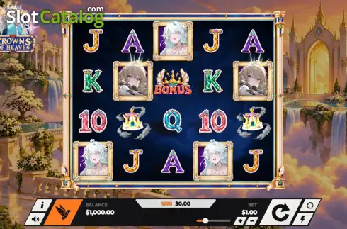 Скрин2. Crown of Heaven слот