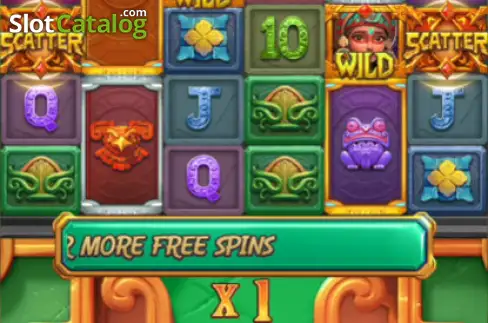 Скрин2. Aztec Treasures (JFF) слот