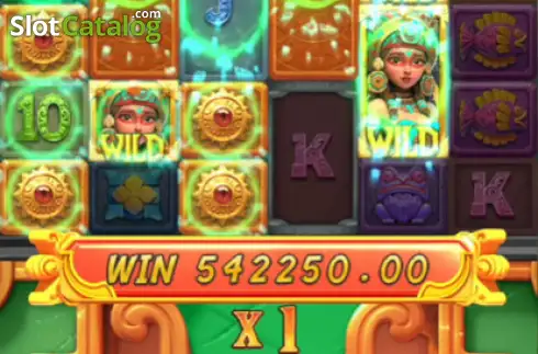 Скрин3. Aztec Treasures (JFF) слот