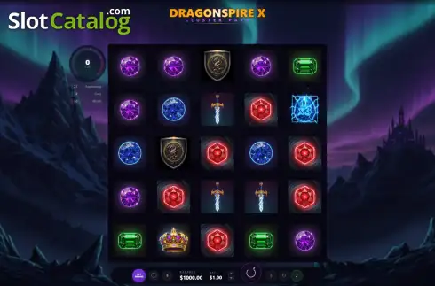 Скрин2. Dragonspire X слот