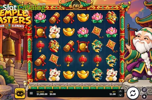 Скрин2. Temple Masters слот