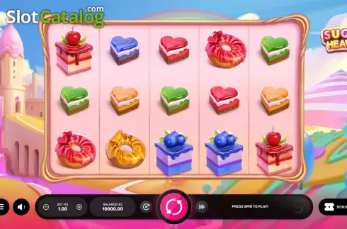 Скрин2. Sugar Heaven слот