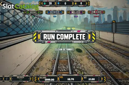 Скрин3. Railyard Runaway слот