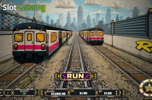 Скрин2. Railyard Runaway слот