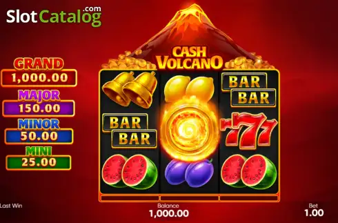 Скрин2. Cash Volcano слот