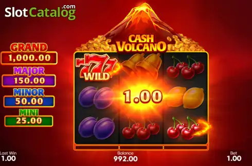 Скрин3. Cash Volcano слот
