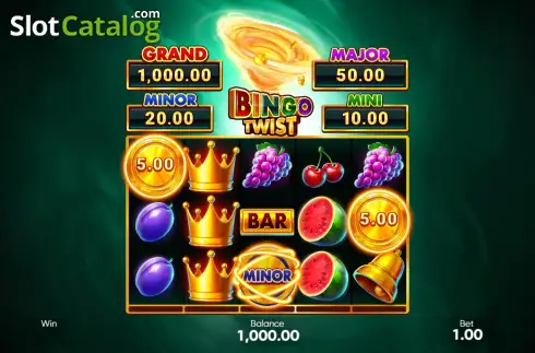 Скрин2. Bingo Twist слот