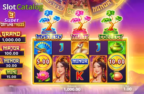 Скрин2. 3 Super Fortune Trees слот