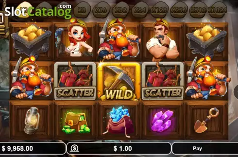 Скрин2. Gold Mine (KingMidas Games) слот