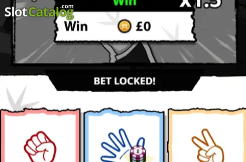 Скрин3. Toridama Rock Paper Scissors слот